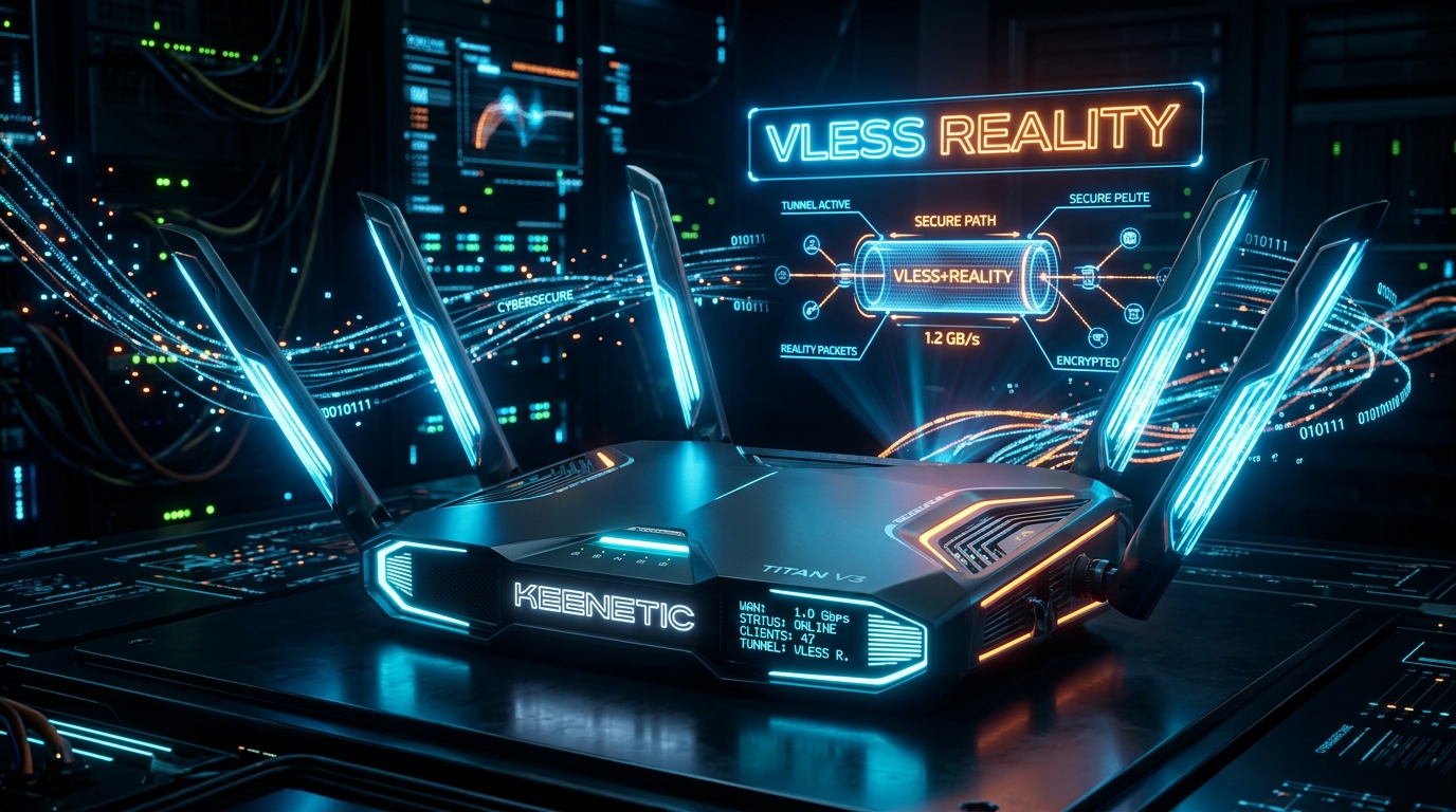 Настройка VLESS Reality на роутерах Keenetic, MikroTik и OpenWrt