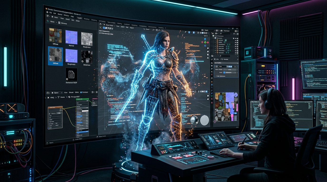 Генеративное 3D-Моделирование и ИИ-Аватары 2026: Прорыв Tripo 3.0, Rodin 2.0, Meshy 4.0 и Авто-Ретопология для GameDev